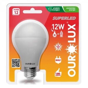 BULBO LED 12W BIV 3000K - OUROLUX