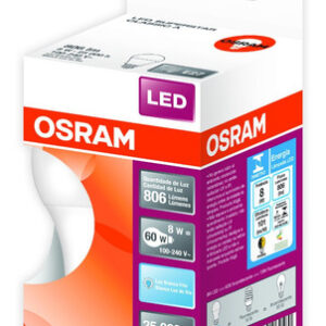 BULBO LED CLA60 8W 3000K 806LM BIV E27