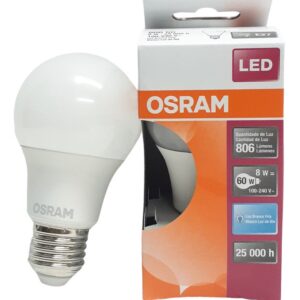 BULBO LED CLA60 8W 6500K 806LM BIV E27