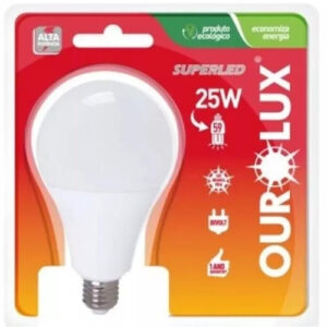 BULBO SUPERLED ALTA POTÊNCIA 25W BIV 6500K - OUROLUX
