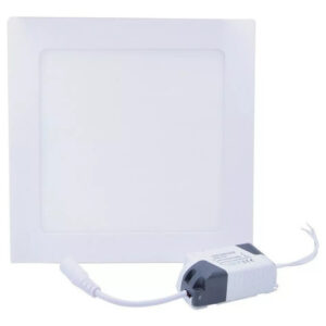 PLACA LED QUADRADA 12W 3000K - RG PEQ 12W-2