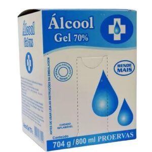 ÁLCOOL GEL REFIL BAG 800ML - PRO ERVAS
