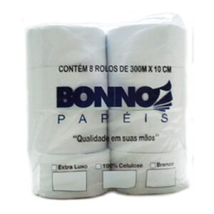PAPEL HIGIÊNICO BR C/8 ROLOS DE 300M ESPECIAL - BONNO