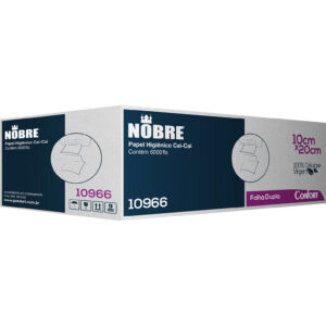 PAPEL HIGIÊNICO CAI CAI C/6000FLS. 9,5X20,5CM FOLHA DUPLA - NOBRE